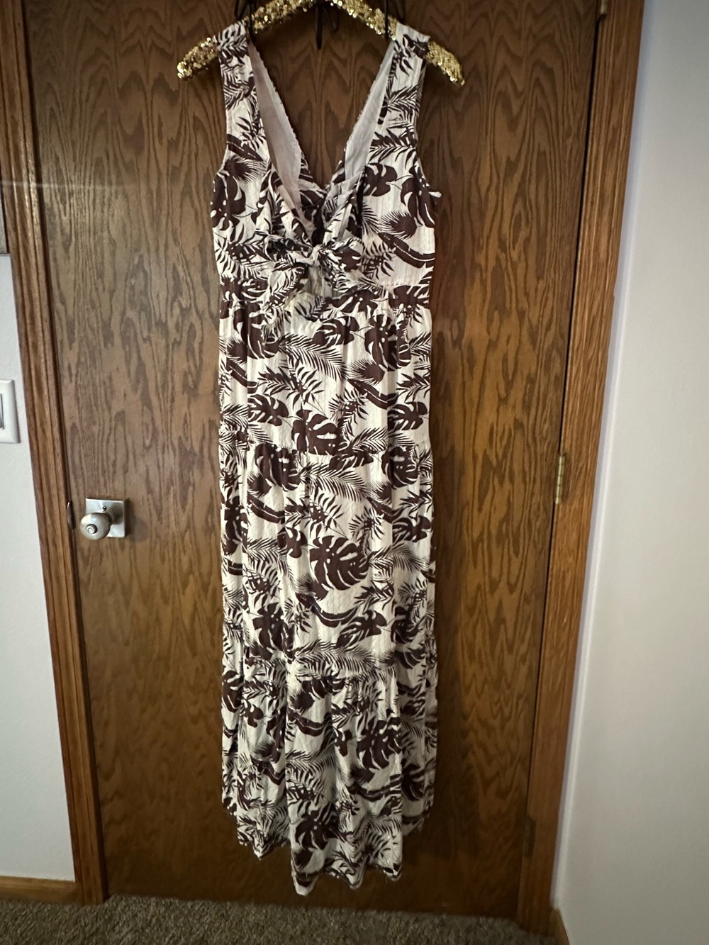 Venus Tropical Print Maxi Dress Size 16